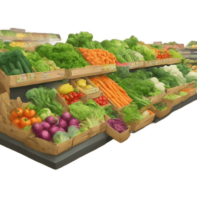 vegetable store emoji