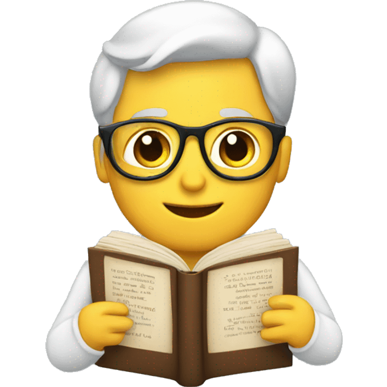 Book lover emoji