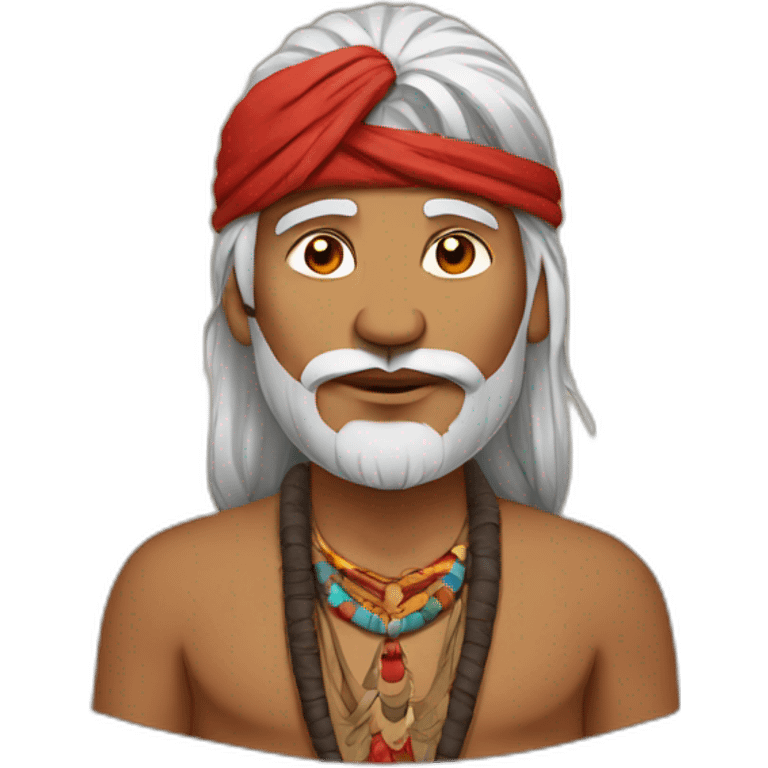 Indian tribe leader emoji