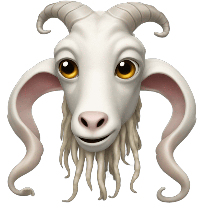 Squid goat emoji