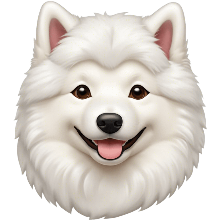 happy samoyed in Reims emoji