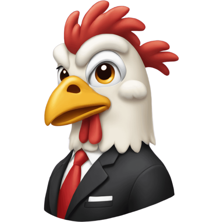 Chicken Donald trump emoji