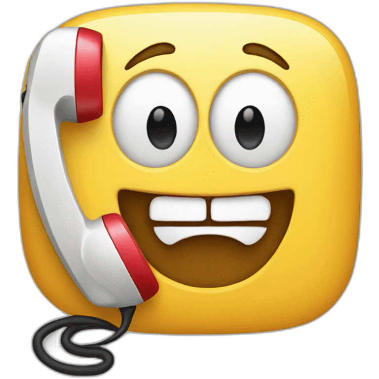 ordering a call emoji