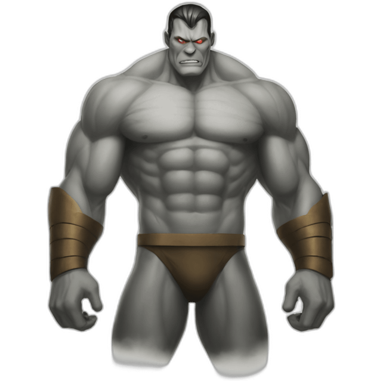 Colossus from marvel emoji