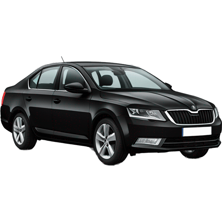 skoda octavia black emoji