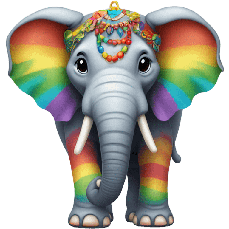 Gay elephant emoji