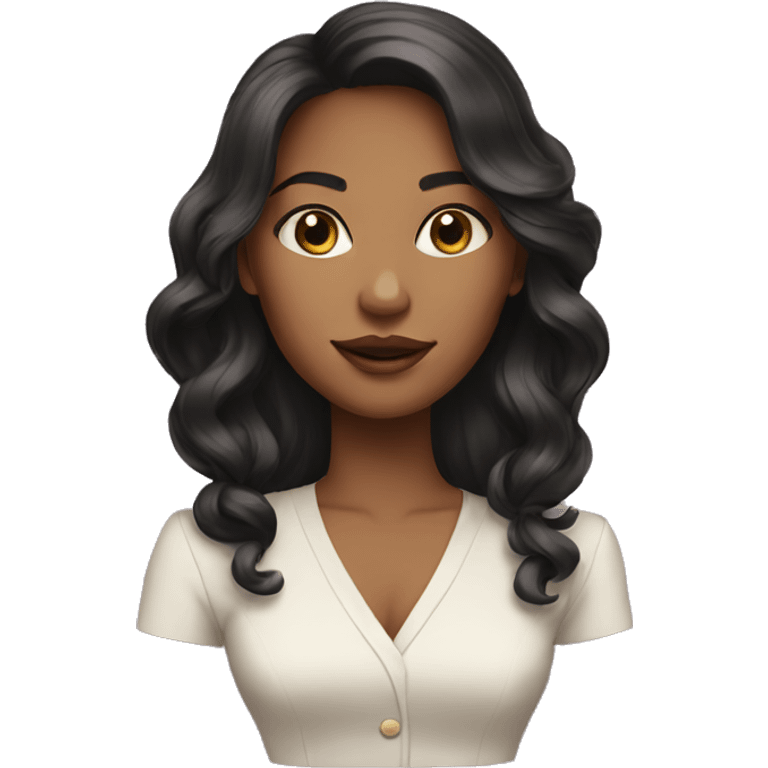 classy girl  emoji