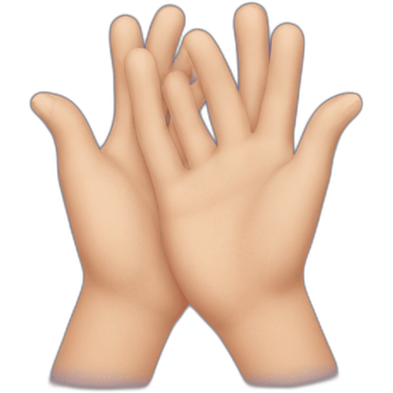 two hands forming a Z emoji