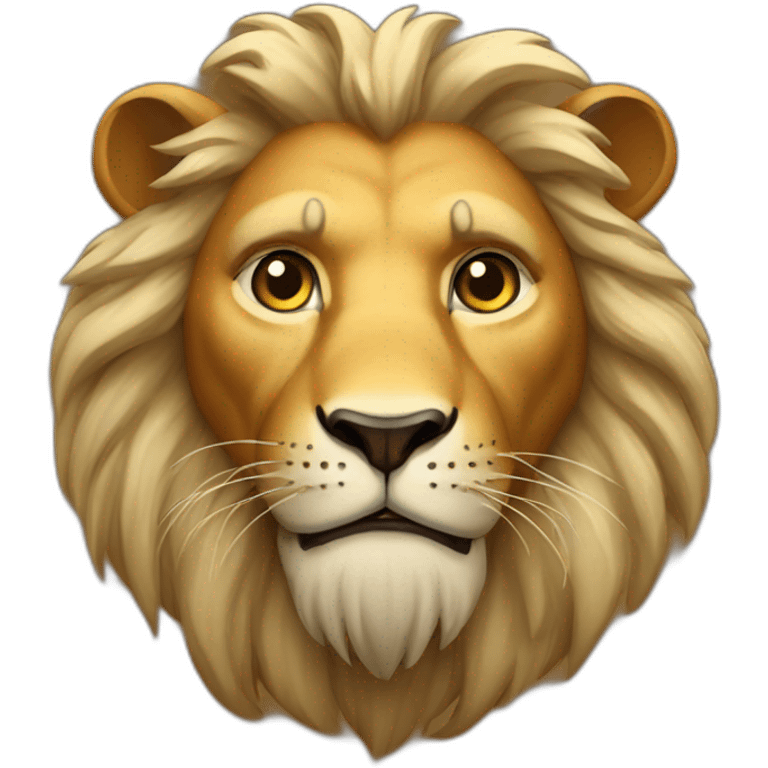 oldman lion emoji