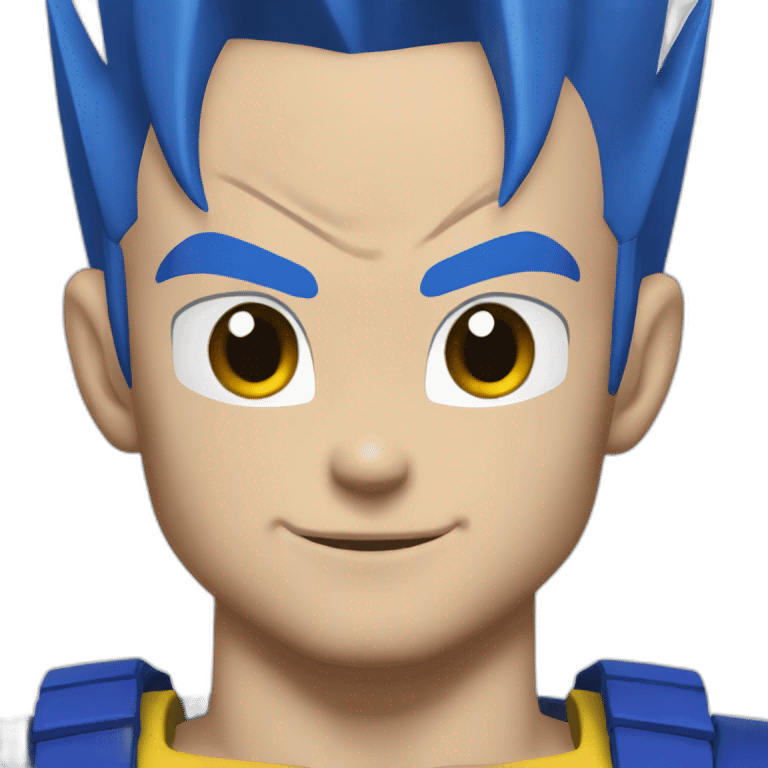 Vegeta blue emoji