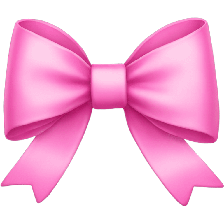 pink bow emoji