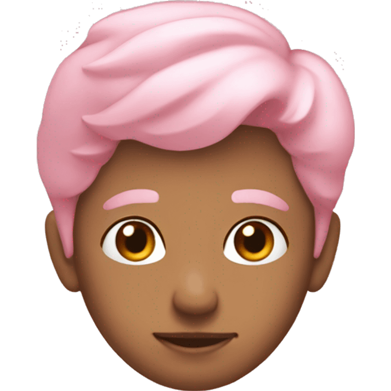 Pastel pink rode  emoji