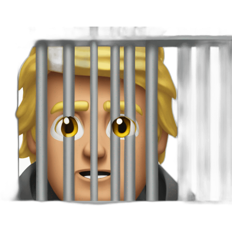 trump-in-jail-cell emoji