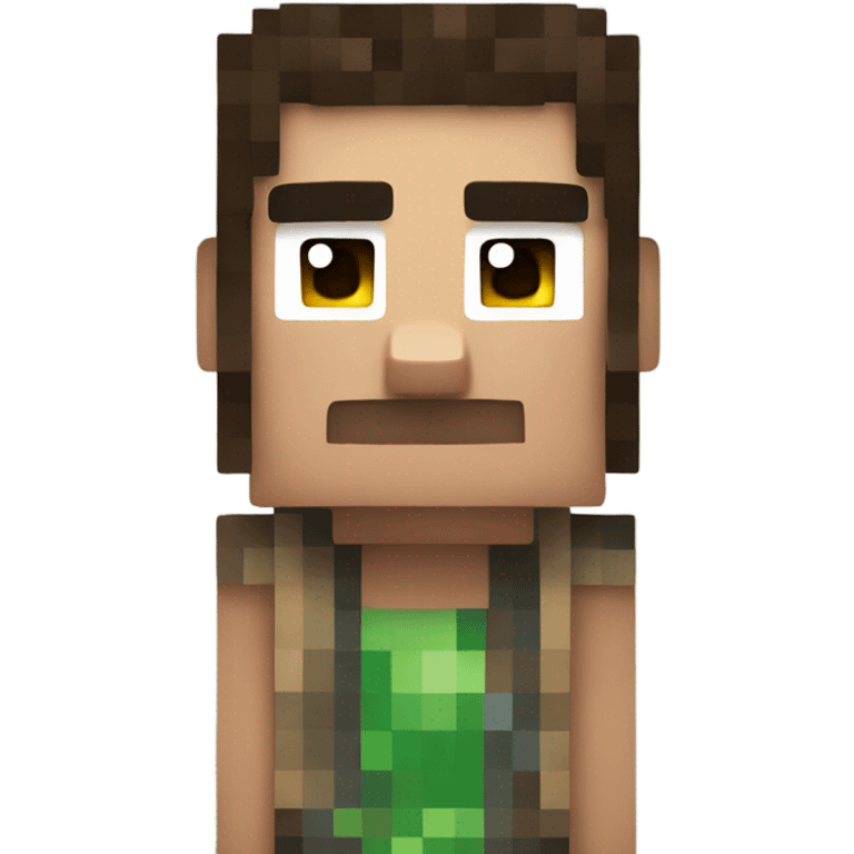 Minecraft Steve  emoji