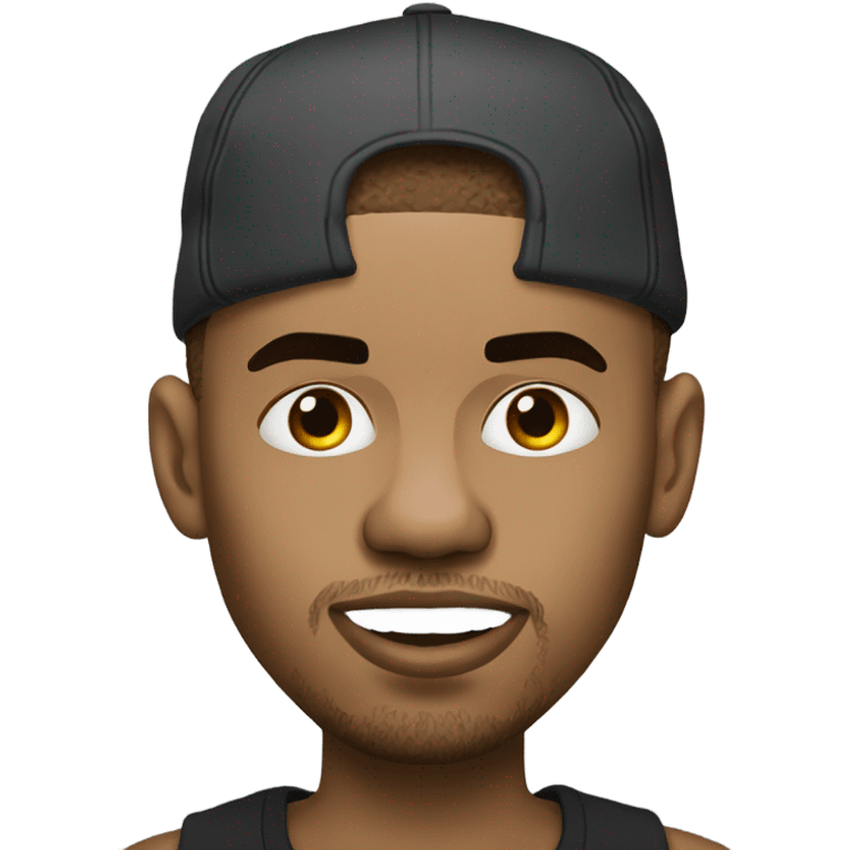 Realistic Chris Brown emoji