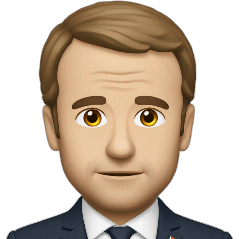 Macron qui dort emoji