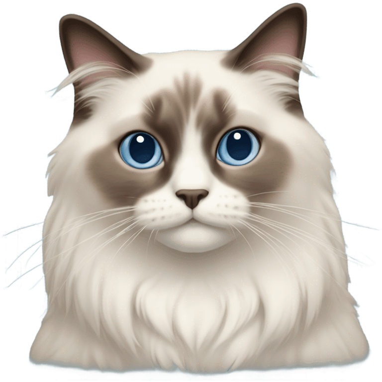 Ragdoll cat  emoji