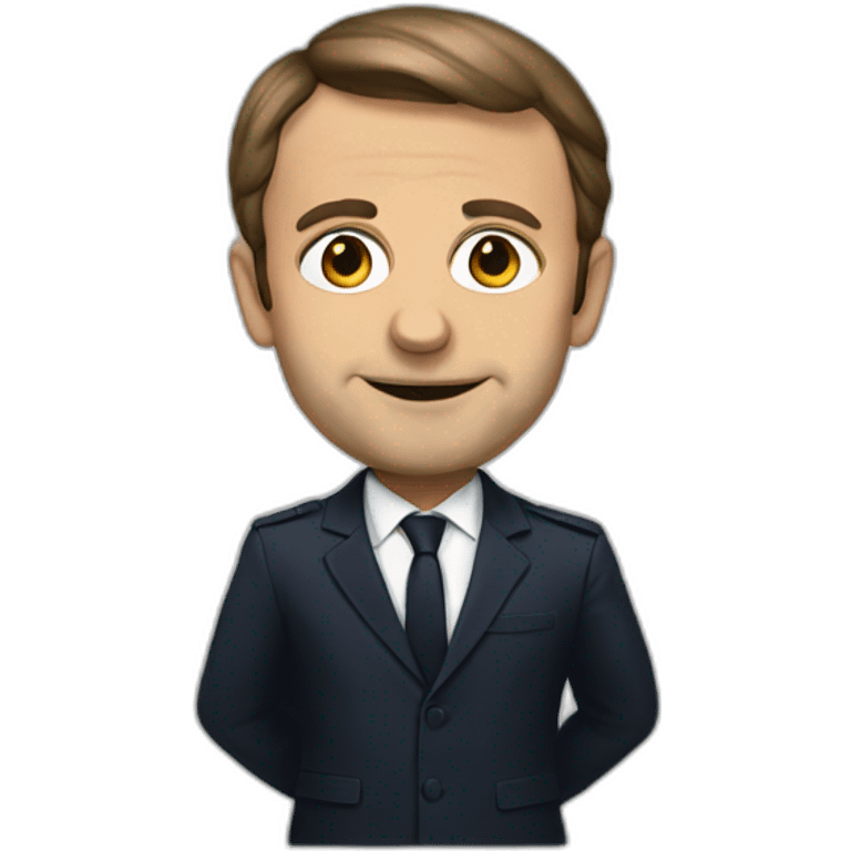 Emanuel macron emoji