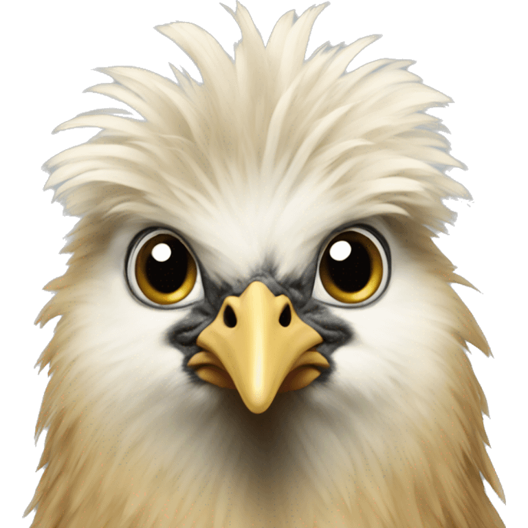 silkie chicken emoji