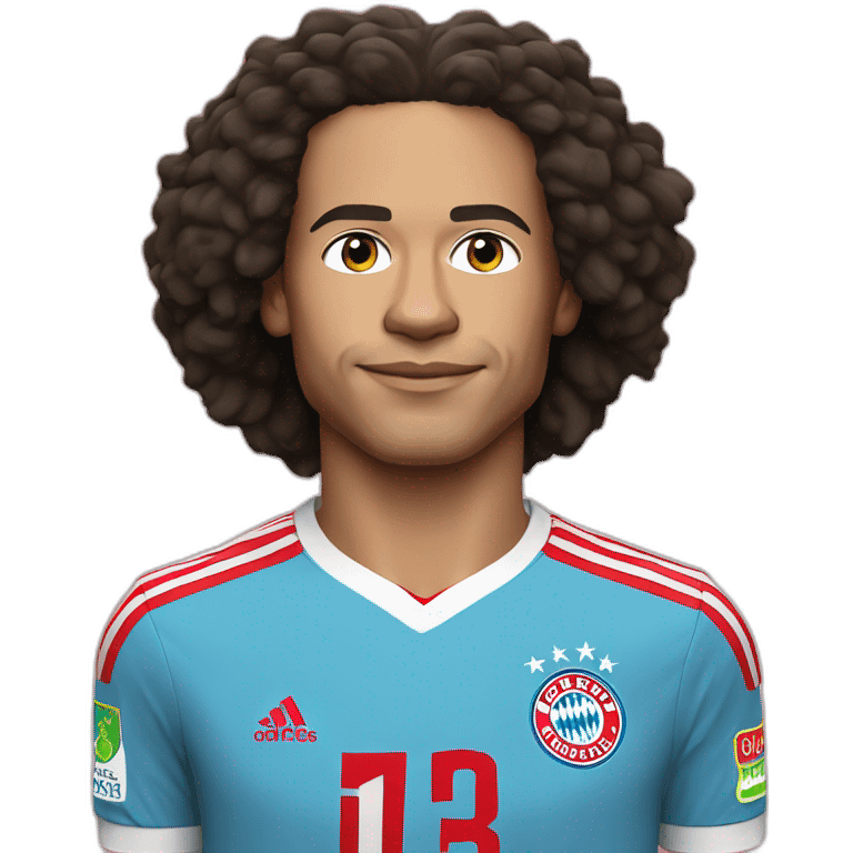 Leroy Sane in bayern Jersey emoji