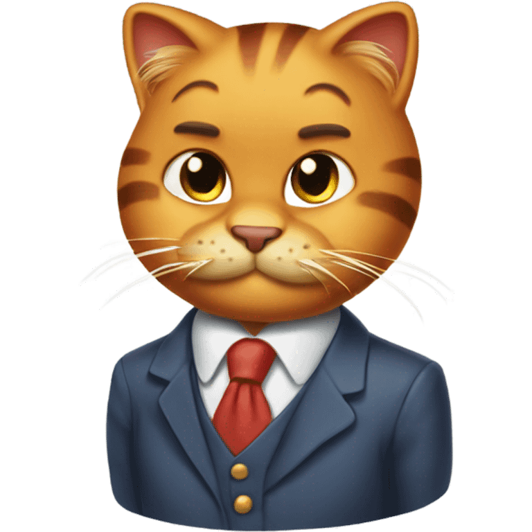 garfield the cat 80s cartoon emoji