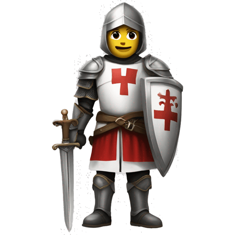 A templar knight emoji