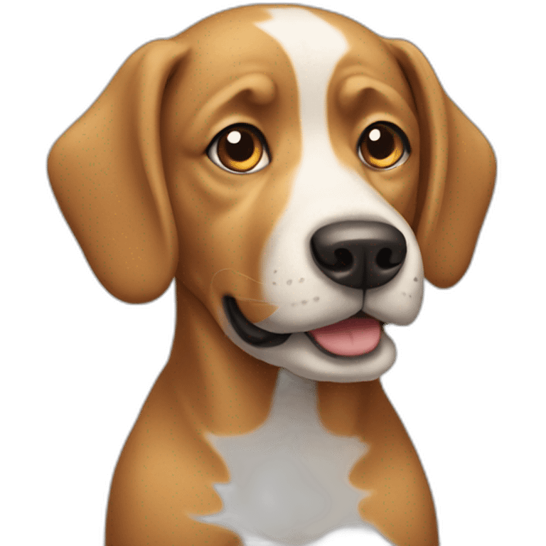 dog-typing emoji