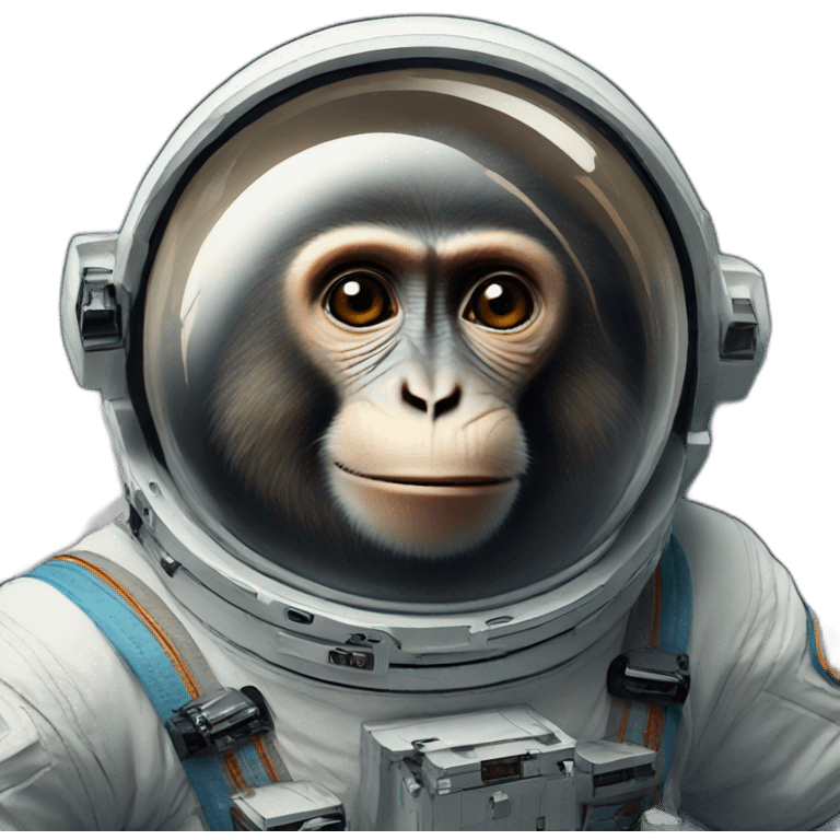 monkey in space emoji