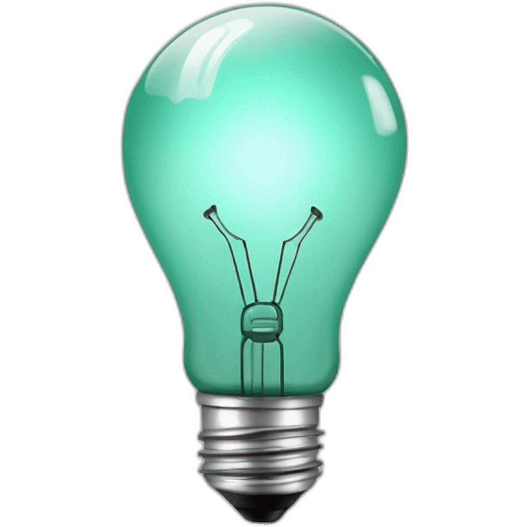 light bulb with brain idea emoji