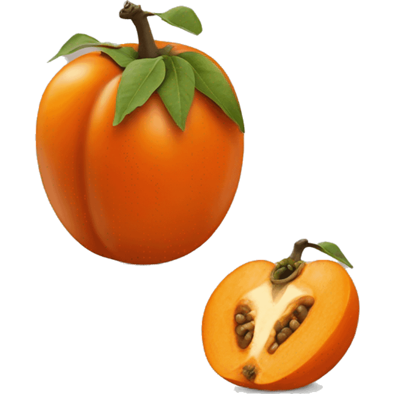 Persimmons  emoji