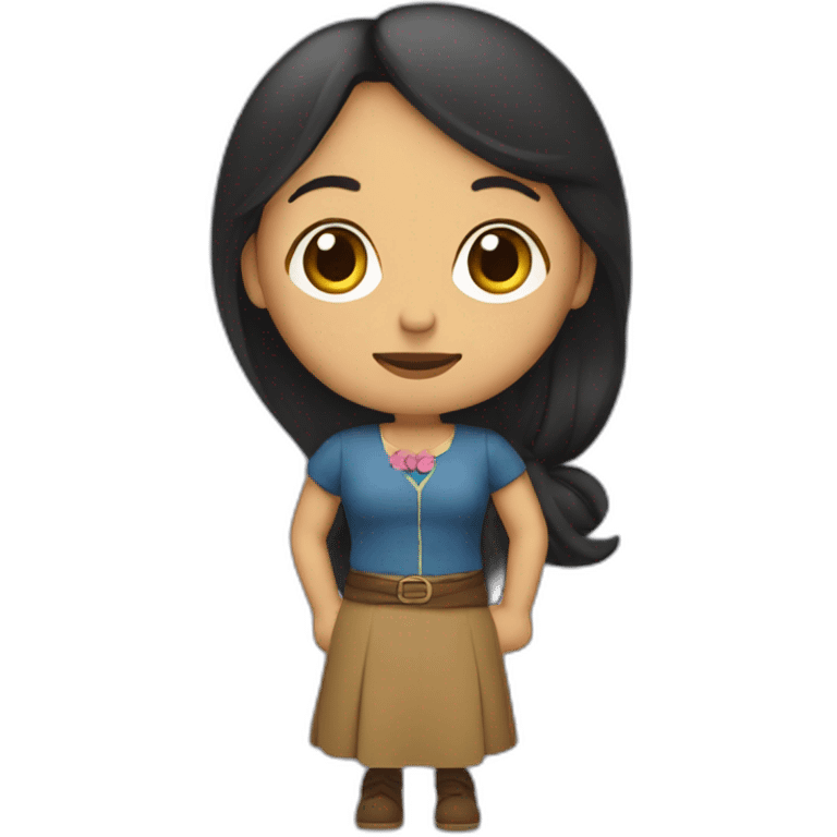 MUJER MAESTRA MOROCHA emoji