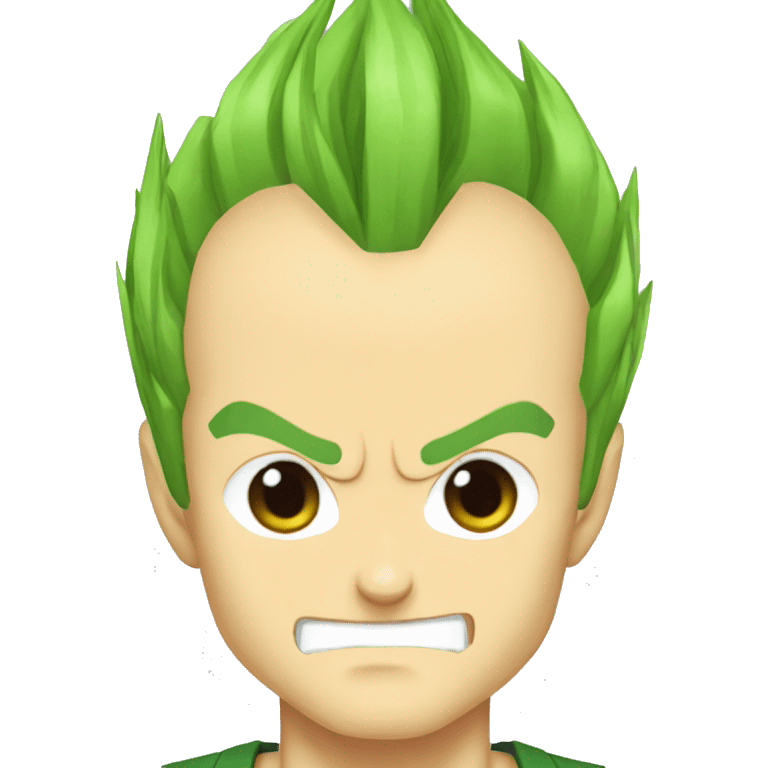 Vegeta in zoro style emoji