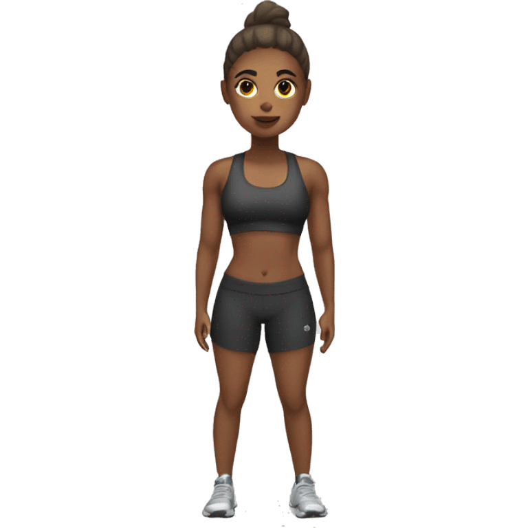 Gym girl emoji