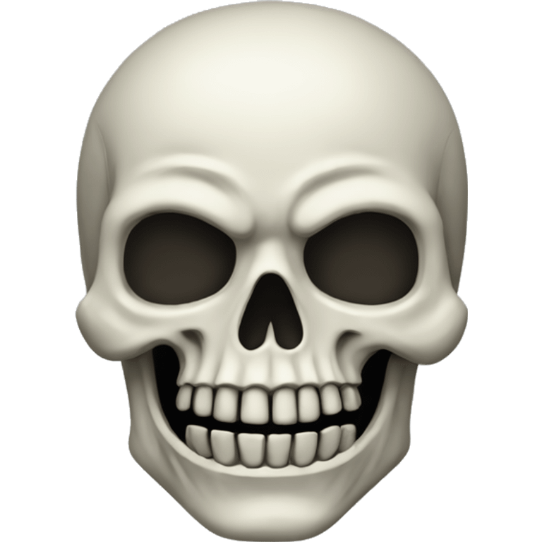 Scary skeleton  emoji