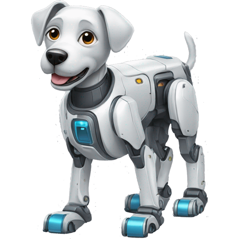 robot dog emoji