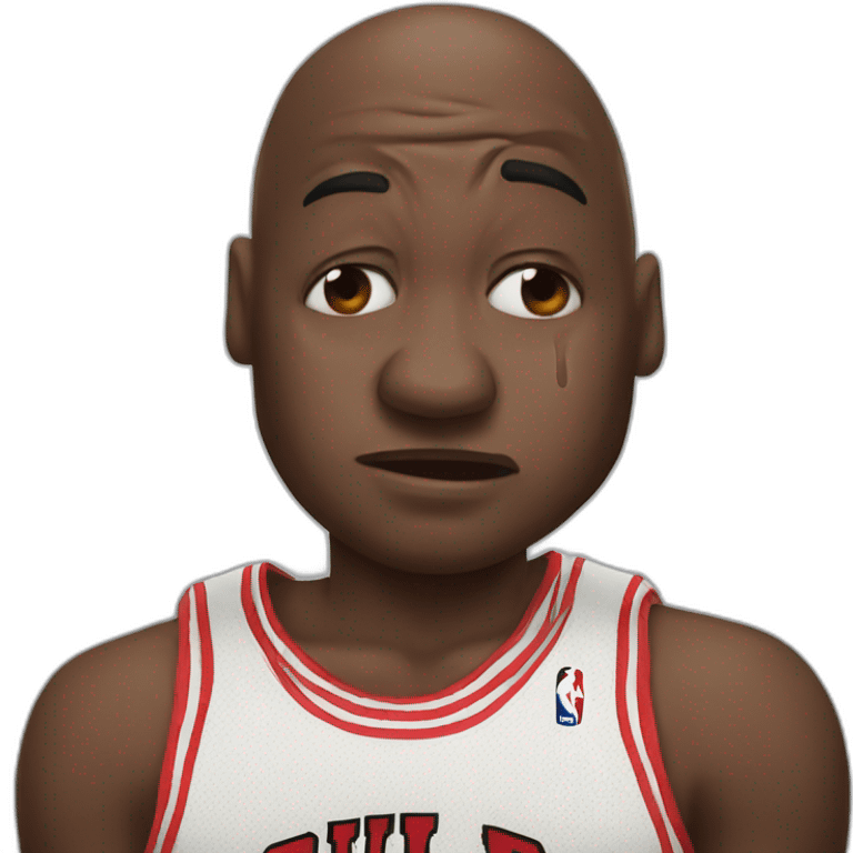 michael jordan crying emoji