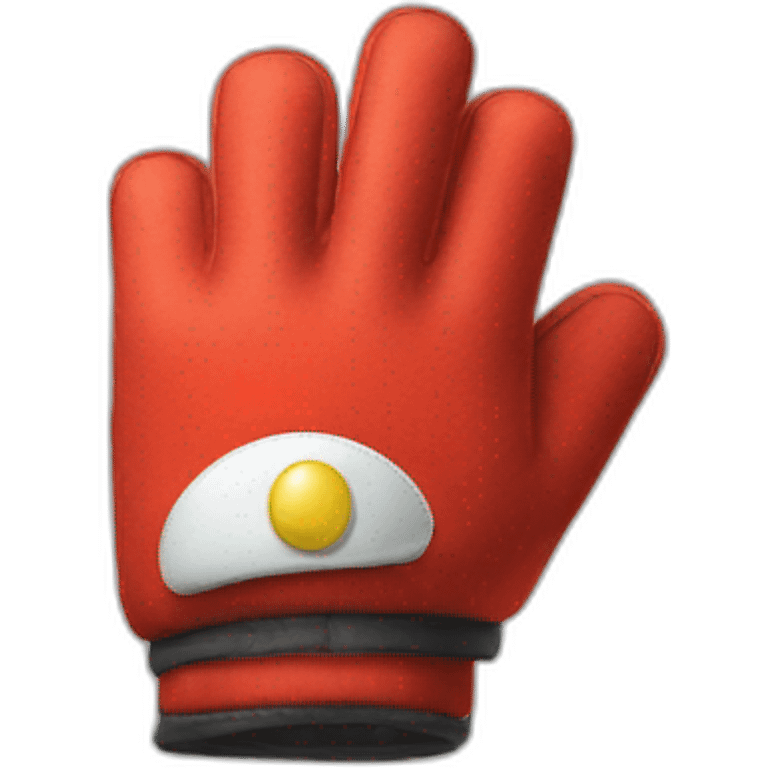 super mario glove single finger pointing emoji