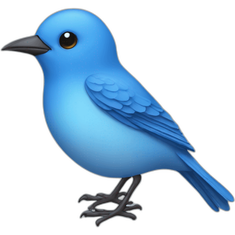 bird blue emoji