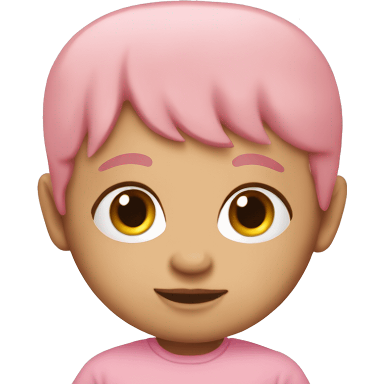 Baby pink book emoji