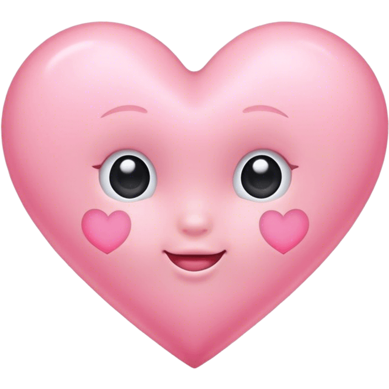 baby pink heart emoji