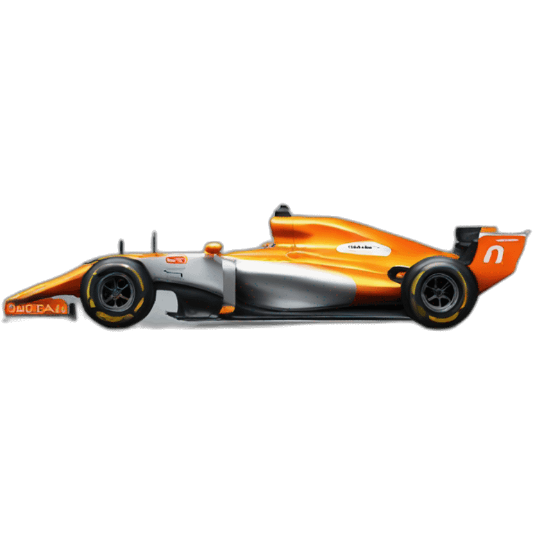 McLaren formula 1 car emoji