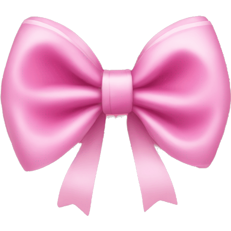 Pink bow emoji