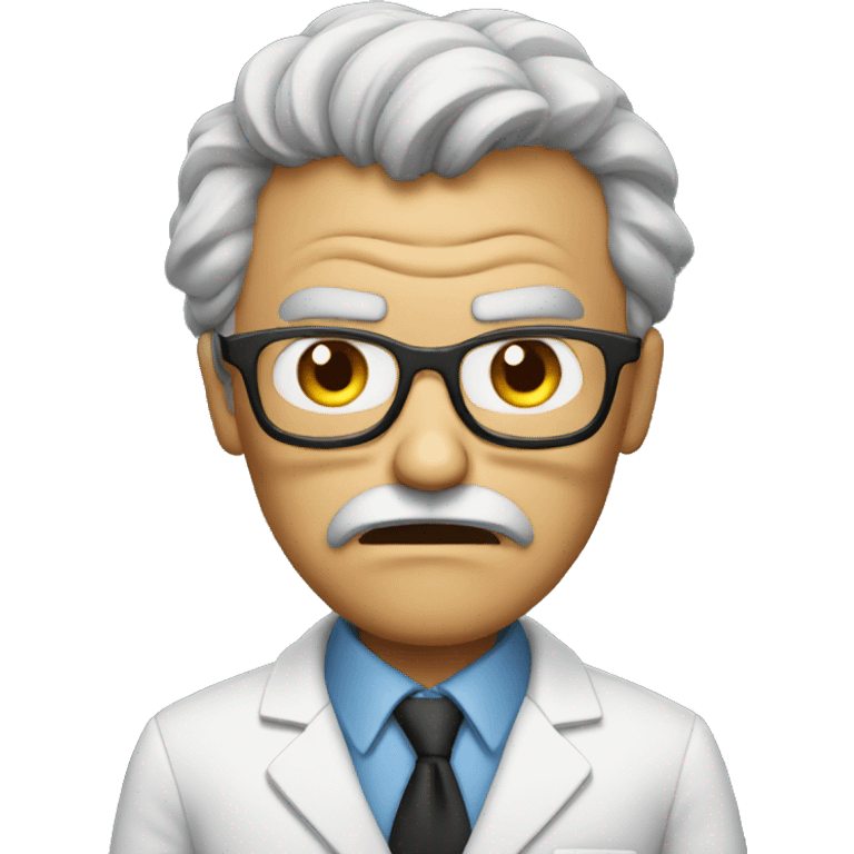 angry professor emoji