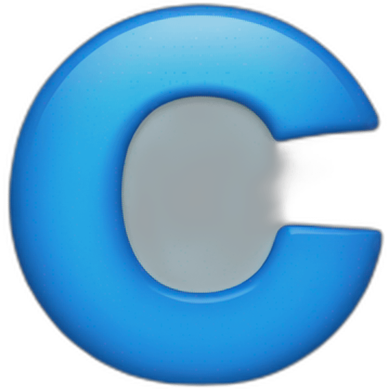 blue c logo emoji