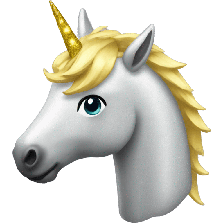 Licorne paillettes  emoji