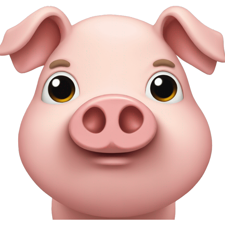 pig with a beard emoji