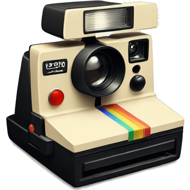 a polaroid film emoji