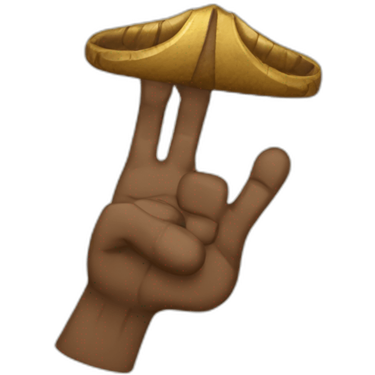 Shaka Zulu emoji