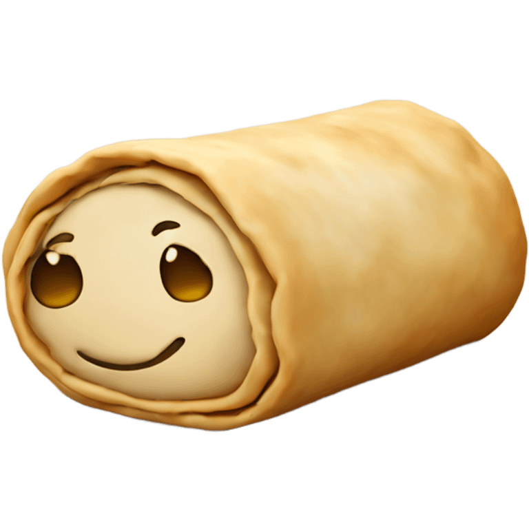 rolled dough emoji