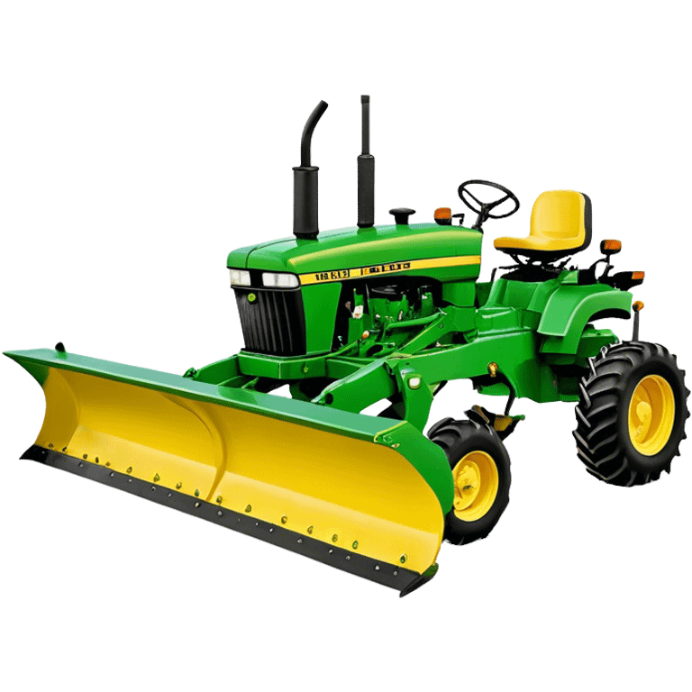 Plow - John Deere 644 (Model Year: 2022) (Iconic colour: Green) emoji